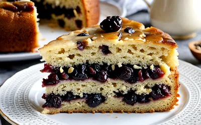 Recette facile de gâteau moelleux aux raisins secs polonais (Placek)