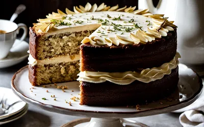 Recette facile de gâteau moelleux aux thés bruns parfumés