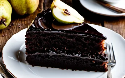 Recette facile de gâteau moelleux poire chocolat pour un dessert gourmand