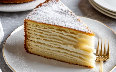Recette facile de gâteau mousseline moelleux et léger