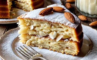 Recette facile et moelleuse du Gâteau Nantais traditionnel à l'amande et rhum
