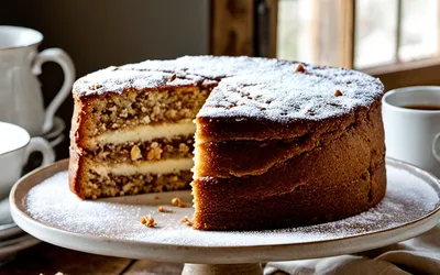 Recette facile de gâteau noisettier fondant aux noisettes