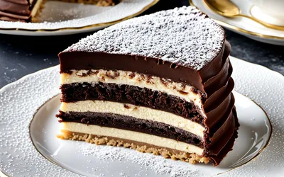 Recette facile de gâteau sans cuisson aux petits-beurres et chocolat