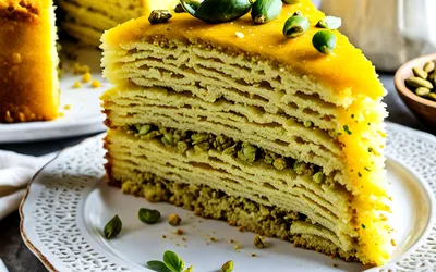 Recette facile de Sfouf libanais au curcuma - Gâteau traditionnel