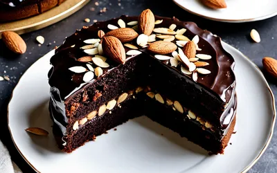 Recette facile de gâteau suprême chocolat amandes fondant