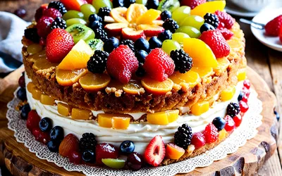 Recette facile de gâteau tutti-frutti aux fruits confits moelleux