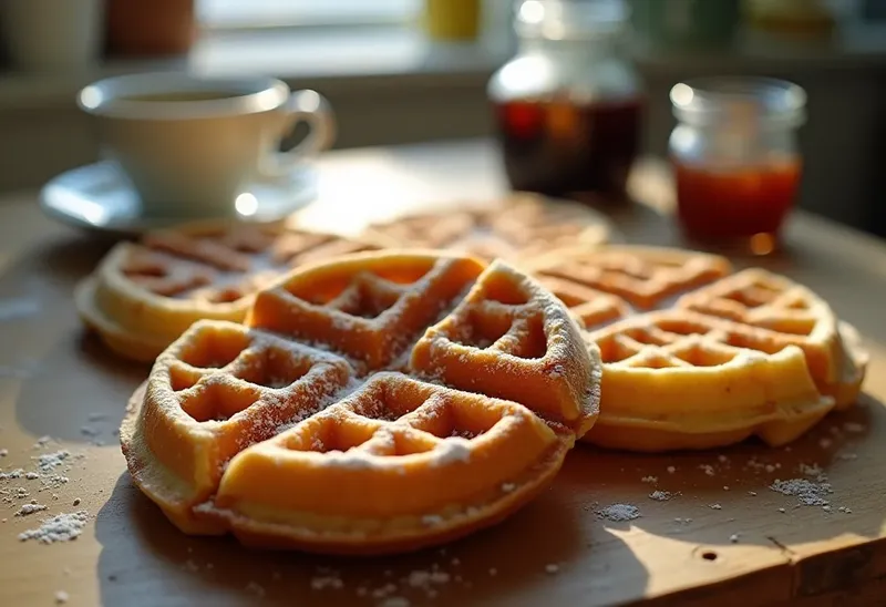 Gaufres moelleuses à la bière façon tata Dede