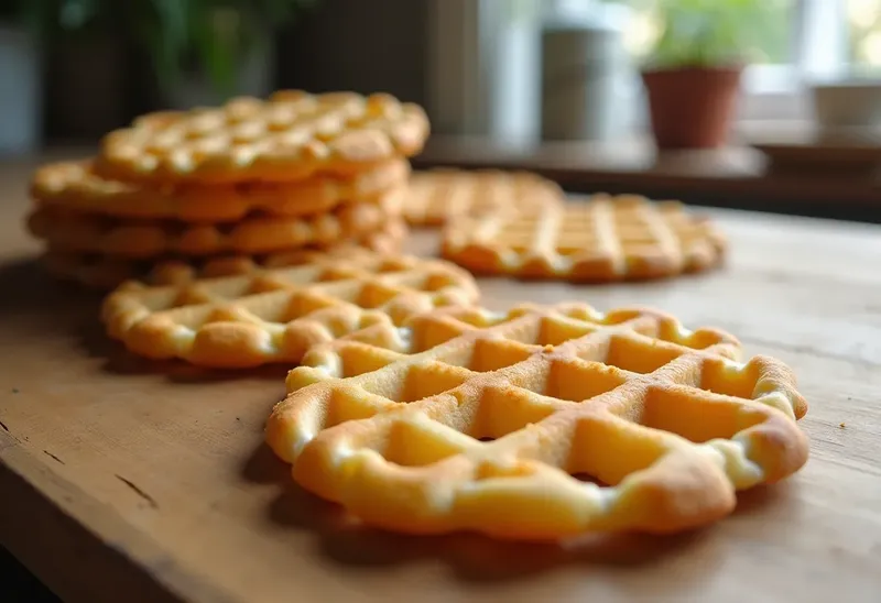 Gaufrettes extra fines croustillantes maison