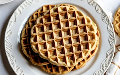 Recette facile de gaufrettes fines croustillantes pour la nouvelle année