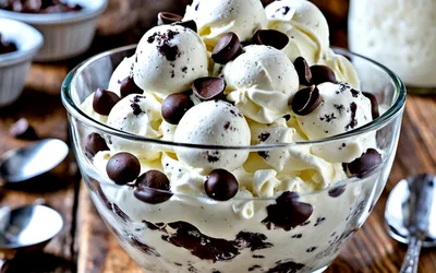 Recette facile de Gelato Stracciatella maison, glace italienne au chocolat