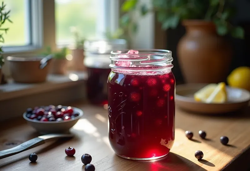 Gelée maison de baies de sureau : recette facile et savoureuse