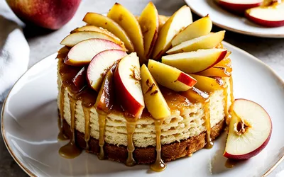 Génoise légère aux pommes : recette facile et gourmande pour dessert sain