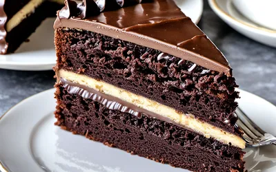 Recette facile de génoise moelleuse fourrée à la crème au chocolat