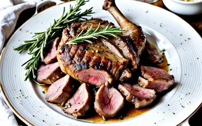 Gigot d'agneau rôti traditionnel : recette facile et savoureuse