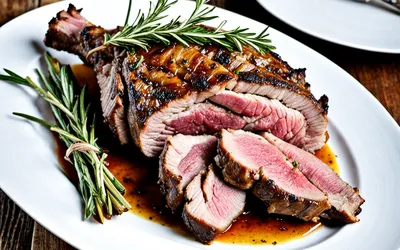 Gigot d'agneau rôti à l'ail : recette savoureuse aux 40 gousses d'ail