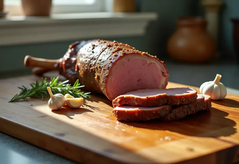 Gigot d'agneau sauté à l'ail et au romarin, recette savoureuse et facile