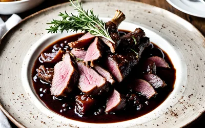 Recette Gigue de Chevreuil Sauce Vénerie - Plat de Gibier Authentique