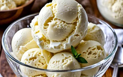 Recette facile et rapide de glace à la vanille maison