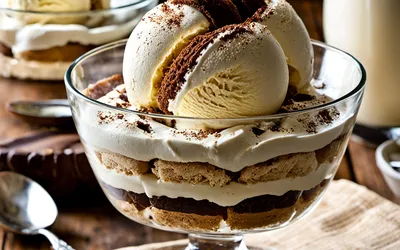 Recette facile de glace au tiramisu italien maison