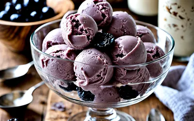 Glace onctueuse aux pruneaux d'Agen : recette gourmande et facile
