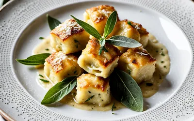 Recette facile de gnocchis au beurre de sauge fondant
