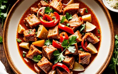 Recette facile de goulash de dinde mijoté aux saveurs hongroises