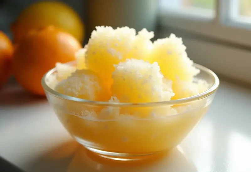 Granité citron-orange rafraîchissant et facile à préparer