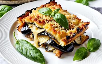 Gratin d'aubergines au parmesan facile et gourmand - Recette traditionnelle italienne