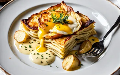 Gratin Dauphinois aux œufs fondants : recette facile et gourmande