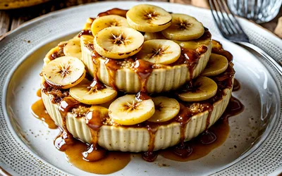 Gratin de bananes au rhum fondant et gourmand - Recette facile et rapide