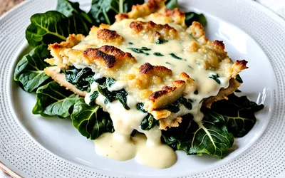 Recette facile de gratin de blettes à la béchamel onctueuse