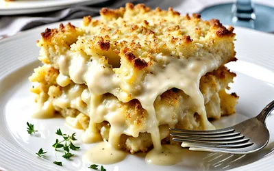 Recette facile de gratin de cabillaud à la béchamel onctueuse