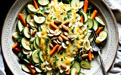 Gratin de coings et légumes aux amandes croquantes : recette facile et savoureuse