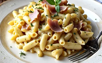 Recette facile de gratin de coquillettes au jambon crémeux et fondant