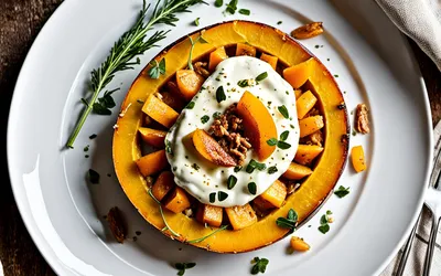 Gratin de courge facile et savoureux - recette simple pour une personne