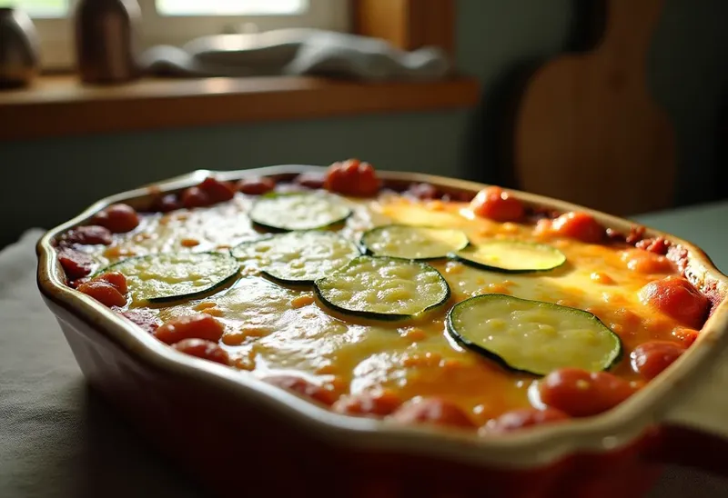 Gratin de courgettes à la sauce Mornay onctueuse