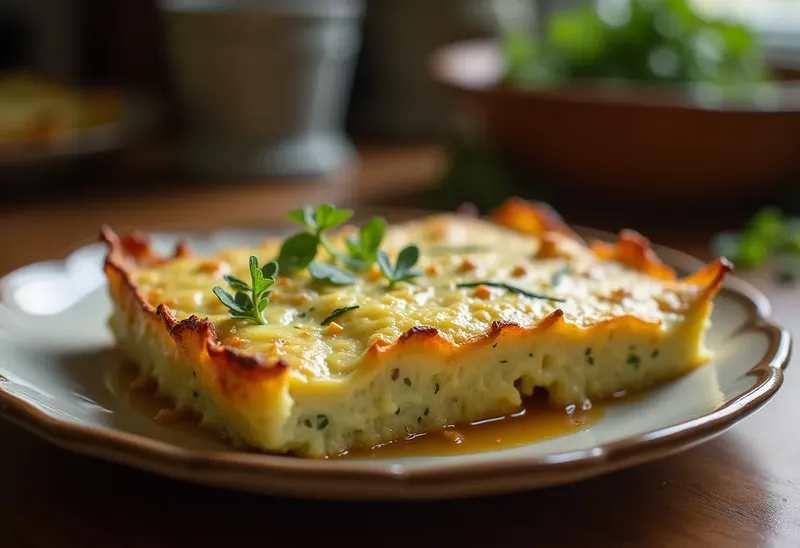 Gratin de courgettes au surimi fondant et savoureux