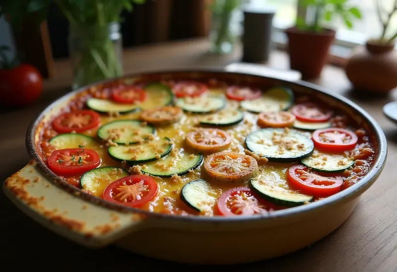 Gratin de courgettes et tomates à la provençale : recette facile et savoureuse