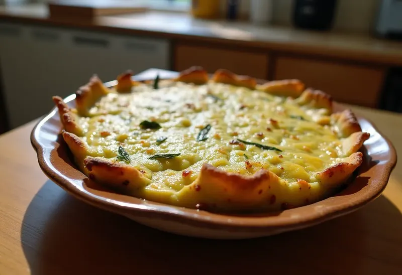 Gratin de courgettes fondant au cantal