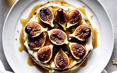 Gratin de figues au miel et fromage frais : recette gourmande et facile