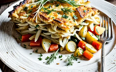 Gratin de légumes au fenouil fondant et savoureux - recette facile et rapide