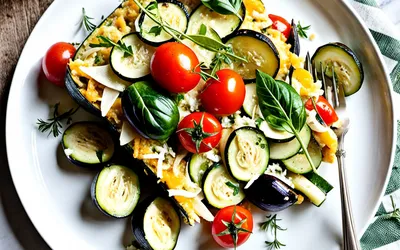 Gratin de légumes d'été fondant et savoureux - Recette facile et rapide