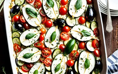 Gratin de légumes au chèvre frais : recette facile et savoureuse
