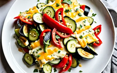 Gratin de légumes pimenté facile et savoureux - Recette rapide