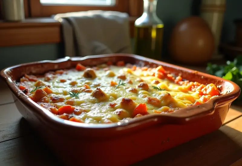 Gratin de légumes savoureux au thon : recette facile et gourmande