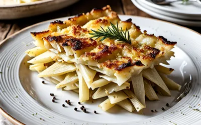 Gratin de panais crémeux et savoureux - Recette facile et rapide