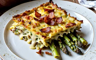 Gratin de poireaux aux lardons fondant et savoureux - recette facile