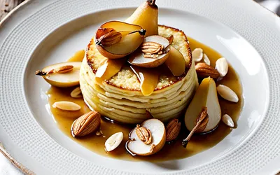 Recette facile de gratin de poires à l'amandine gourmand et fondant