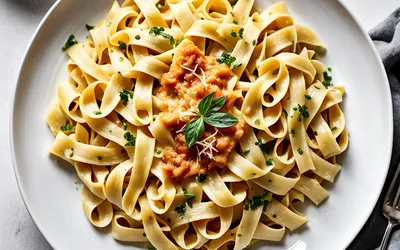 Recette facile de gratin de tagliatelles crémeux au fromage