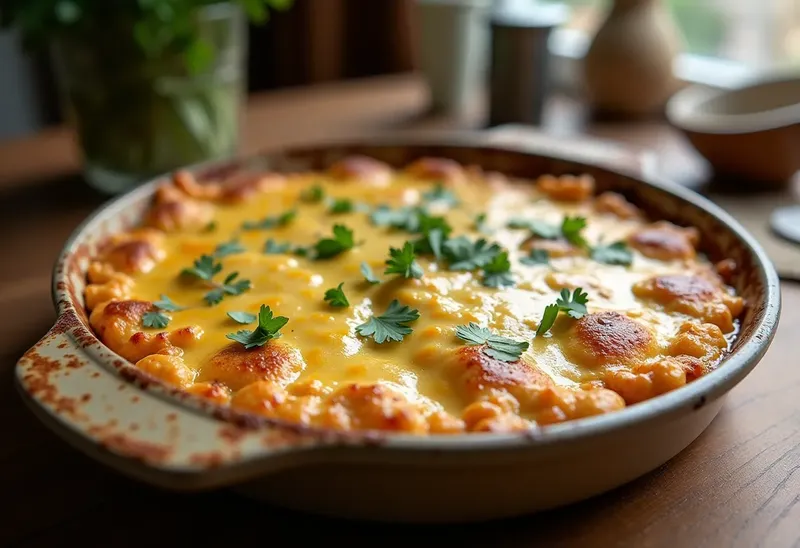 Gratin de tofu savoureux et fondant